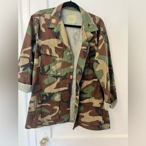 Army Fatigue Jacket- Size M/L, Fits Size 14-16